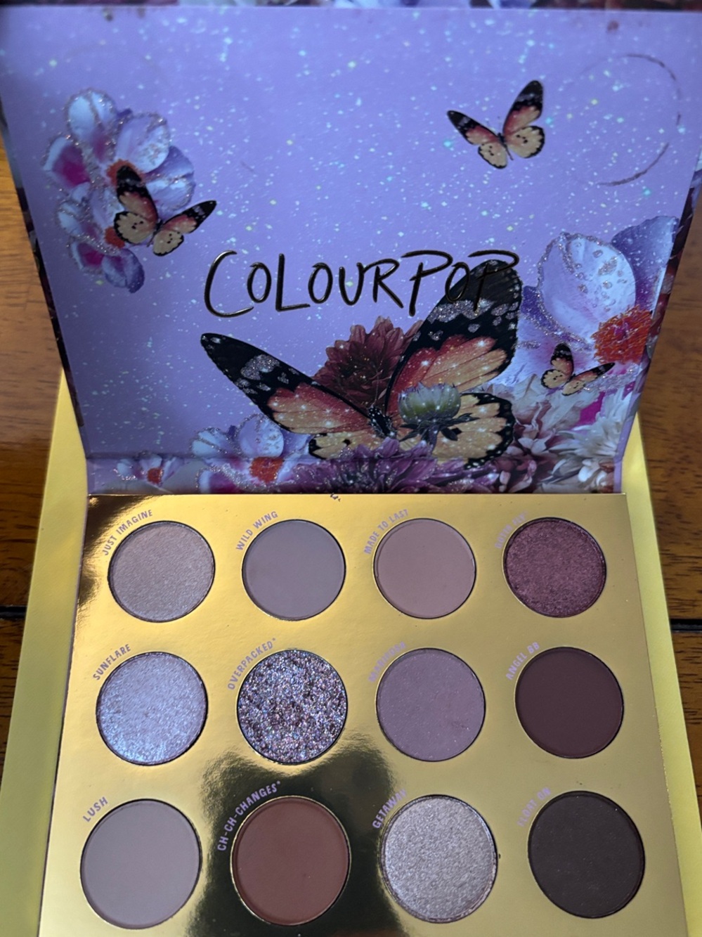 Flutter by Colourpop EyeShadow Palette - Butterfly Artwork